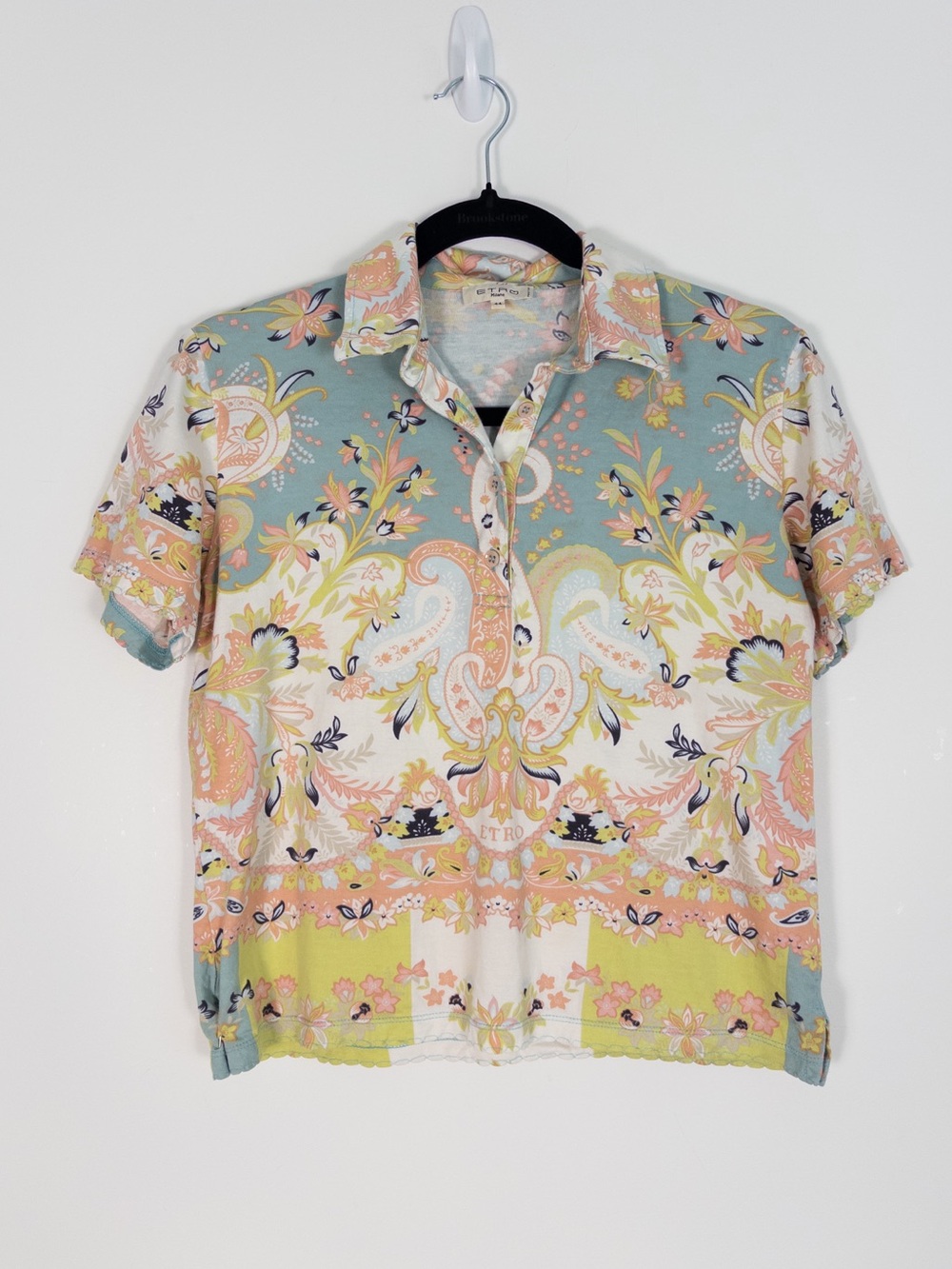 Etro Milano Paisley Top